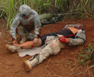 injured soldier